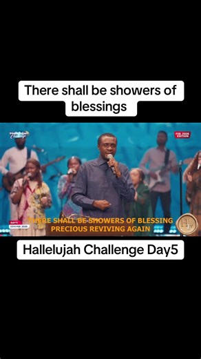 There shall be showers of blessings #pastornathanielbassey #hallelujahchallenge #nathanielbassey #hallelujahchallenge2026🥳🥳🥳 #dancingaround