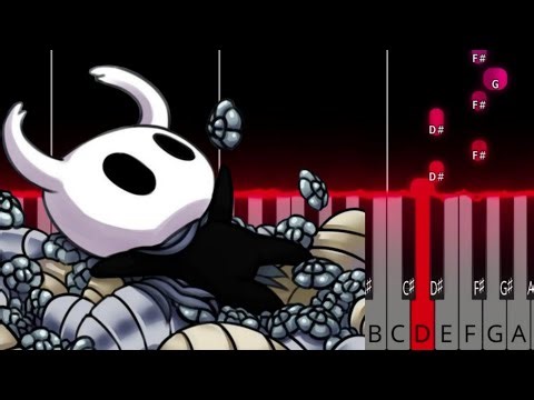 Phantom from Silksong - easy Piano Tutorial