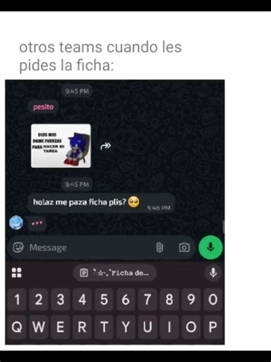 Multifandom Team Connections on WhatsApp