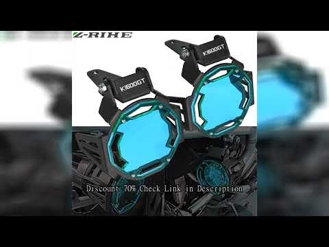 Motorcycle Flipable Fog light Protector Guard Lamp Cover LED Fog light Protector Guards For BMW K160