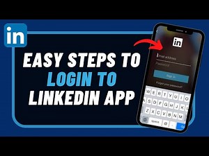 How to Login in LinkedIn App !