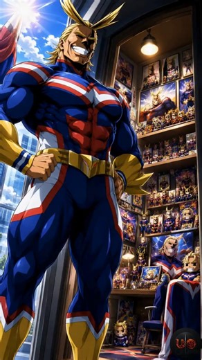 All Might Is His Own Biggest Fan 😂 #shorts #mha #myheroacademia #bnha
