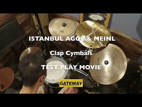 Clap Cymbals TEST PLAY ( ISTANBUL AGOP & MEINL )