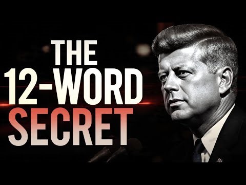 The Secret of JFK's 12-Word Phrase (Pure Rhetorical Engineering)