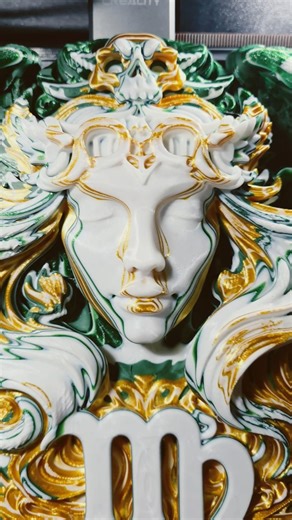 Multi-Colored 3D Printed Masterpiece Revealed #3dprinting #sculpture #artwork