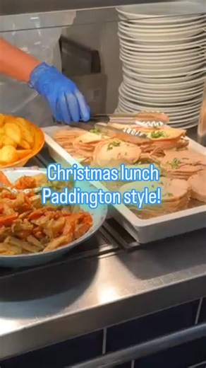 Paddington Academy on Instagram: "A big thank you to our fabulous catering team for this BBC delicious festive feast! 🦃 @eliorcatering.uk #christmasdinner #schooldinners #schoolmeals"