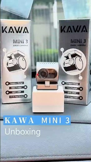 Meet MINI 3 — The Stylish Mini Dash Cam Built by KAWA