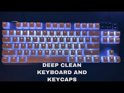 Best Deep Clean Keyboard And Keycaps - How To/Apex Pro TKL