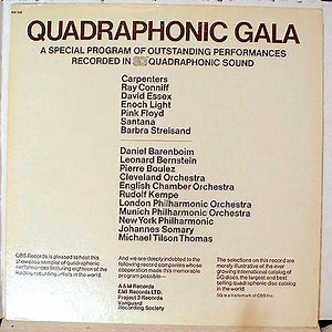Various - Quadraphonic Gala: A Special Program Of Outstanding Performances Recorded In SQ Quadraphonic Sound
