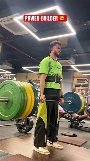 POWER-BUILDER 🦁 #powerbuilder #powerlifting #strengthtraining #gymmotivation