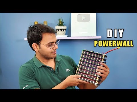 Tried to Make a Mini DIY Power Wall using 18650 Batteries || 0.5 kWh Battery Pack Building