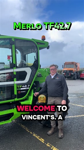 Product Overview of the Merlo TF42.7 Telehandler