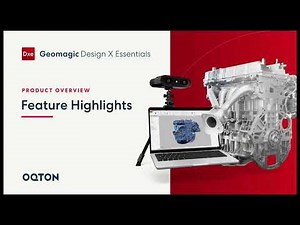 Geomagic Design X Essentials Scan to CAD Software Overview