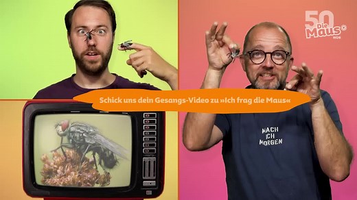 Wir laden alle kleinen und großen Sänger:innen und MausFans dazu ein, mit uns gemeinsam den Song „Ich frag die Maus“ zu singen, den Mark Forster der Maus zum 50. Geburtstag geschenkt hat. | Die Maus