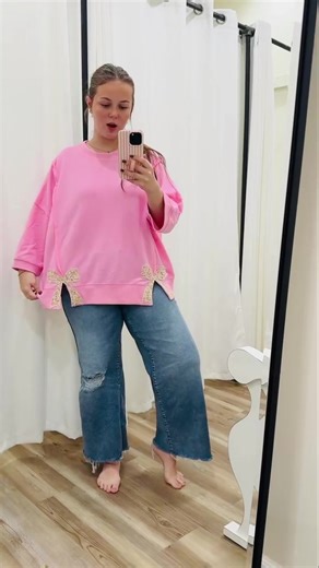 Bubble Gum Distressed Bow Top Adorable & Dressy 125 Stapleton Lane,...