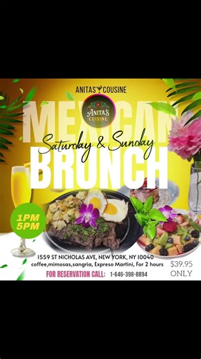 #brunch #mimosas #bellini #visitanos_te_esperamos #anitascusine | Brunch Meal