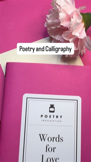 Mae | Calligraphy and Engraving on Instagram: "Been leaning towards reading poetry this past few months. How I wish I paid more attention to it when I was in school! I love this poem by Emily Browning so I decided to put in on a card, in calligraphy of course. This poem compilation book Love I bought from @poetry_pharmacy_ is so cute and adorable you really cant help hut fall in-love. Happy Love month everyone! #calligraphydaily #calligraphypractice #valentines"