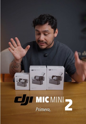 DJI Mic Mini 2: características y comparativa con Mini 1