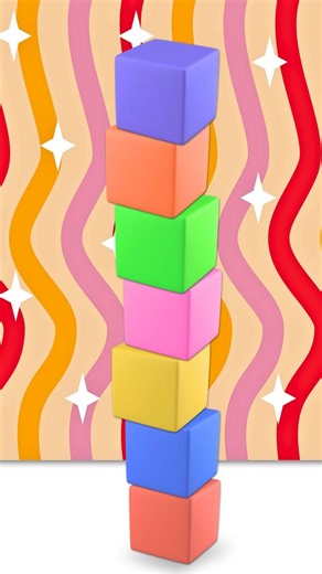 Learn Colors with Blocks | 🟥🟦🟨🟩🟪 | Colors Name for Kids |