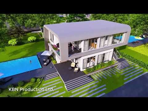 luxuries cottage design and 3D exterior & interior animation | KBN Production Ltd