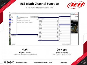 3-11 RS3 Math Channel Function, A New and More Powerful Tool with Emiliano Bina - 3/15/2022