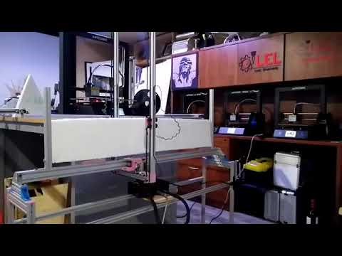 CNC FOAM CUTTER 2 Axis. Arduino Uno, Working from home, 3D Printing.