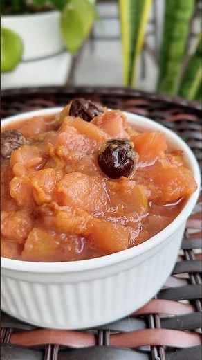 SOBREMESA PERFEITA PRO CALOR DO VERÃO 🍎🇵🇱 | compota polonesa da minha vó