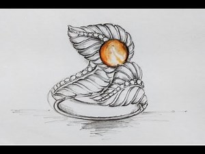 Jewellery Design Process | Hand Drawn Jewellery Sketches by Art Jewellery Design.