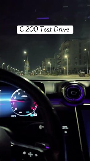 Mercedes C 200 Test Drive.
