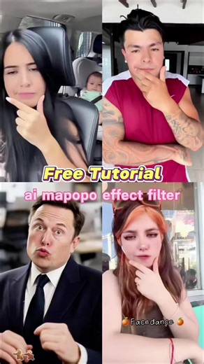 Tutorial del efecto AI Mapopo Wameshalala para TikTok