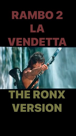Rambo 2 la vendetta #sylvesterstallone#rambo#rambo2#firstbloodpart2#movie#actionmovie#videoclip#slystallone#theronxversion | Simone Ronx