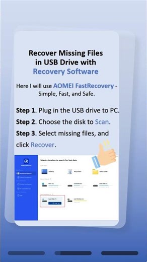 Flash Drive Missing Files? Fix It Now!#datarecovery #filerecovery #usb #flashdrive #pendrive