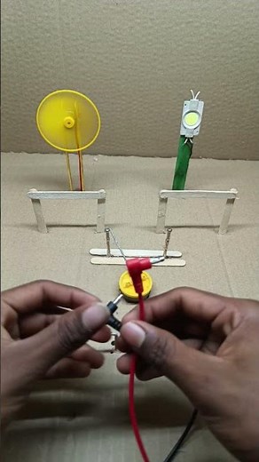 Innovative DC Motor LED Light Switch Mechanism You Need to See in Action!