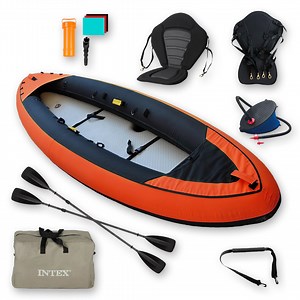 [Hot Item] 2023 New Inflatable Kayaks Two Person Inflated Rowing Boats Can Customized Sit on Top