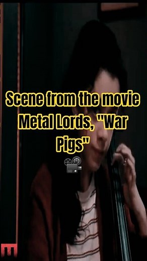 Scene from the movie Metal Lords, "War Pigs", Drum, Cello Jamm #metallords #blacksabbath #metalmusic
