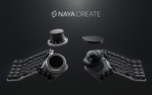 Kickstarter众筹热门项目 | Naya Create，古怪分体式&模块化机械键盘