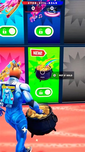 POT O’ GOLD SUPER RED VS BLUE FORTNITE #shorts #fortnite