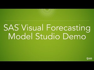 SAS Demo | SAS Visual Forecasting Model Studio Demonstration