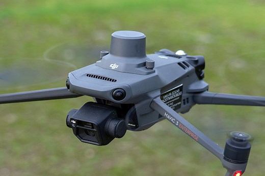 Levé topographique par drone