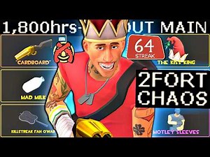 1800+ Hour Scout Gets KICKED🔸2Fort TF2 Gameplay