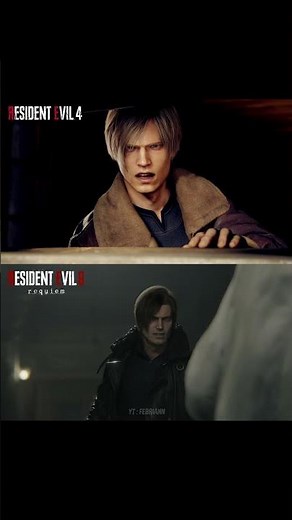 RE4 Remake vs RE9 Leon Gameplay Comparison