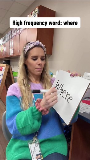 High frequency word : where #scienceofreadinginstruction #learntowrite #scienceofreading #sor #teachingontiktok #teachingideas #mappingwords #blending #segmentingsounds #reading #tpt #tptseller #tptresources #englishteacher #phonics #teacheractivities #kindergarten #kinderclassroom #firstgrade #writingskills #studentlearning #futureteacher #smallgroup #smallgroupinstruction #homeschool #homeschooling #readingactivities #learntoread | Mrs. Peters Class
