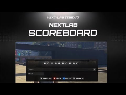 [ESX] NextLab Scoreboard | FiveM Scripts