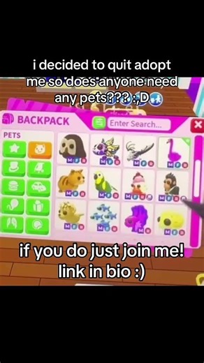 adopt me giveaway! (link in bio)