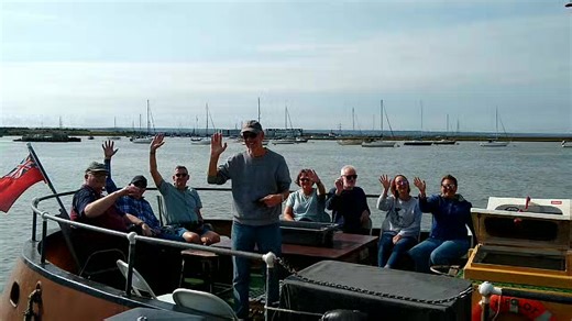 X-Pilot departing Queenborough Harbour two years ago today. Web: x-pilot.co.uk Email: xpilotkent@gmail.com Tel: 🇬🇧 01795 487568 / 07960 574821 | X-Pilot: Kent's Classic Pilot Vessel