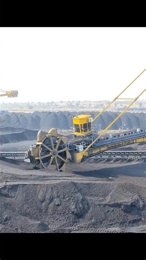 stacker reclaimer machine #engineering #machanical #tranding #bairi #trandingsong
