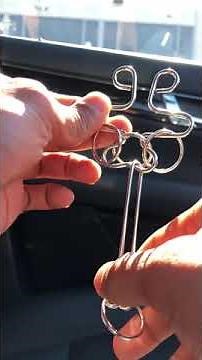 Wire puzzle solution