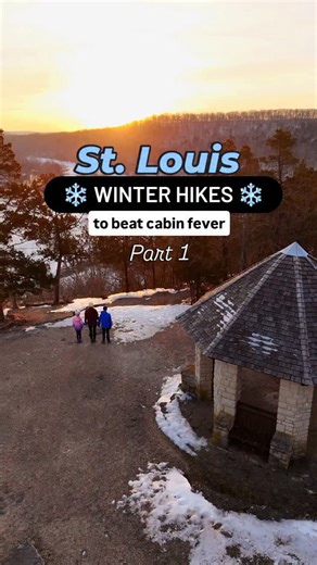 Best St. Louis winter trails! ❄️It's officially the day of winter (even if it doesn't feel like it) Save and share this list of great trails for winter hiking. ⚠️Always check the park's website or Facebook page to ensure parks are open during snow or icy conditions. Pack layers and wear shoes with good traction or cletes when icy. 🔹Creve Couer Lake Park 📍Creve Couer Check out the dramatic frozen waterfall near the Taco Bell Shelter. Both paved and unpaved trails here 🔹Chain of Rocks Bridge 📍
