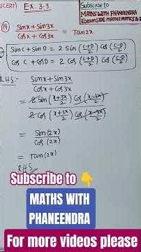 #trigonometry ##trigonometry #maths #trigonometricalidentities #compoundangles #transformations