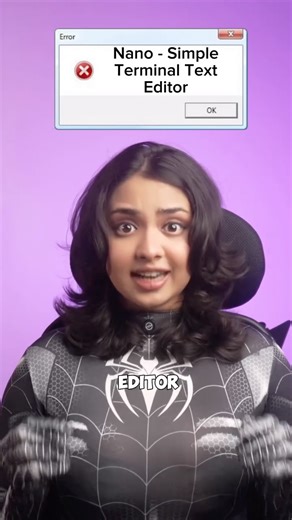 Selena | AI & Cybersecurity | Darkweb & Hacking on Instagram: "nano file.txt = open (or create) a text file for editing Save = Ctrl+O, Exit = Ctrl+X Perfect for quick configs, scripts, and notes ✍️ #nanoCommand #LinuxCommands #CyberBaddie #TextEditor #TerminalQueen #DailyLinux #LearnLinux #HackersWorkflow #RawEdits"